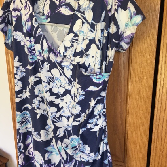 Soft Surroundings faux wrap dress. - Picture 4 of 5